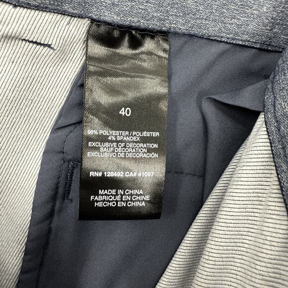 Greg Norman Mens Golf Tech Shorts Size 40 Blue 9" Inseam - Picture 6 of 7